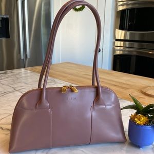 NWOT: Furla Leather Shoulder Bag